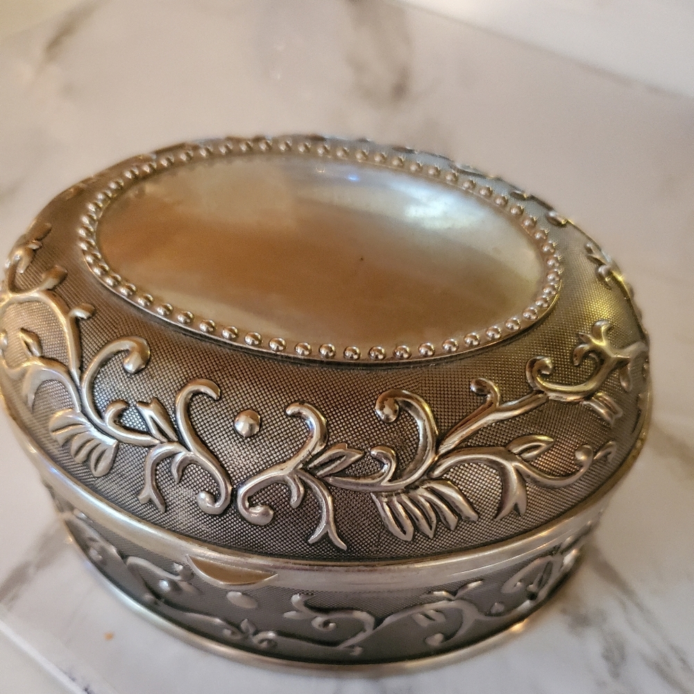 Peweter Jewel Box